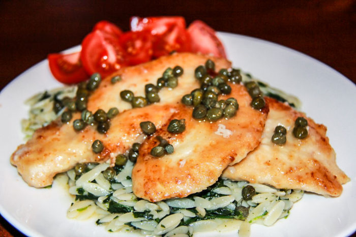 quick chicken piccata