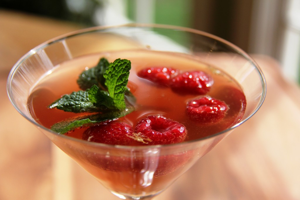 raspberry martini