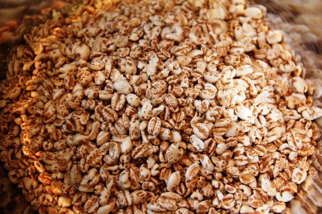 puffed wheat for kid friendly protein bars