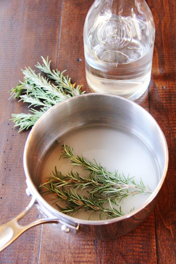 Grapefruit Rosemary cocktail Simple Syrup