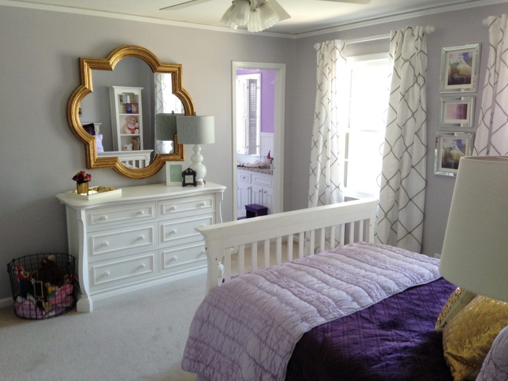 purple big girls room