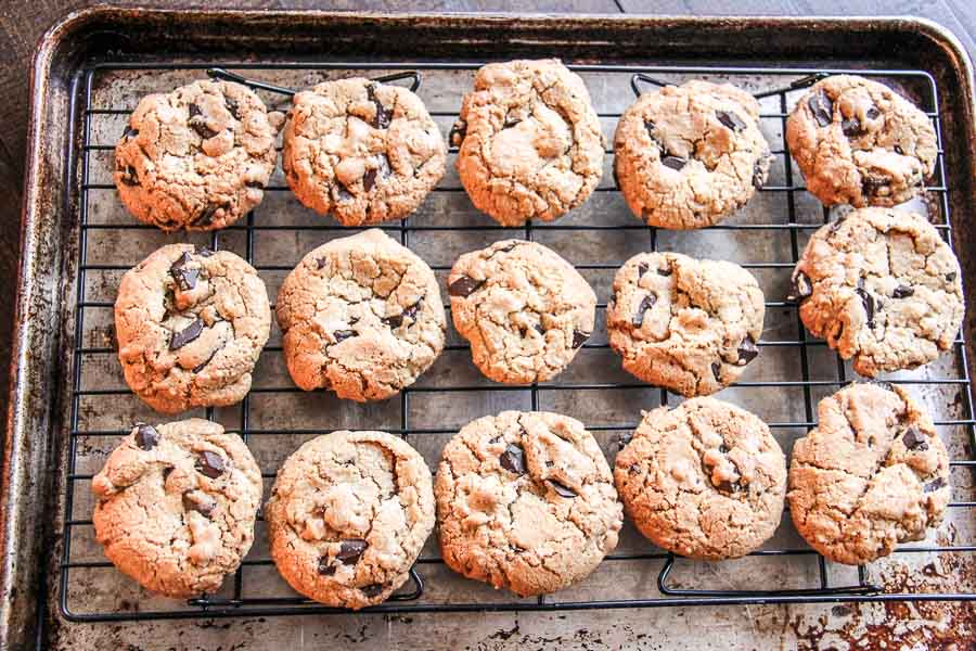 Orange Chocolate Chunk Cookies-3