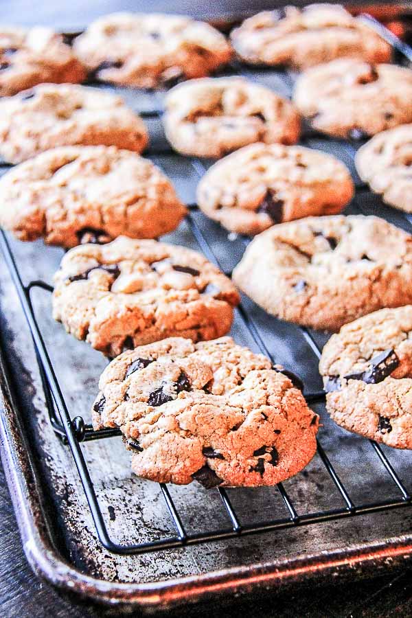 Orange Chocolate Chunk Cookies-7