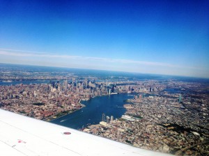 sky view of nyc