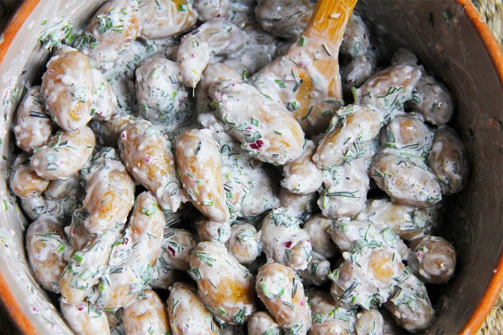 So Fresh & Full of Flavor You'll Never Know How Healthy This Potato Salad Is!