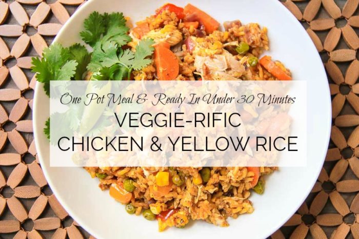 Weeknight Easy Chicken & Yellow Rice Recipe