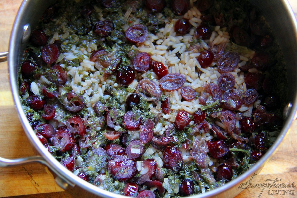 wild rice with cranberries 5
