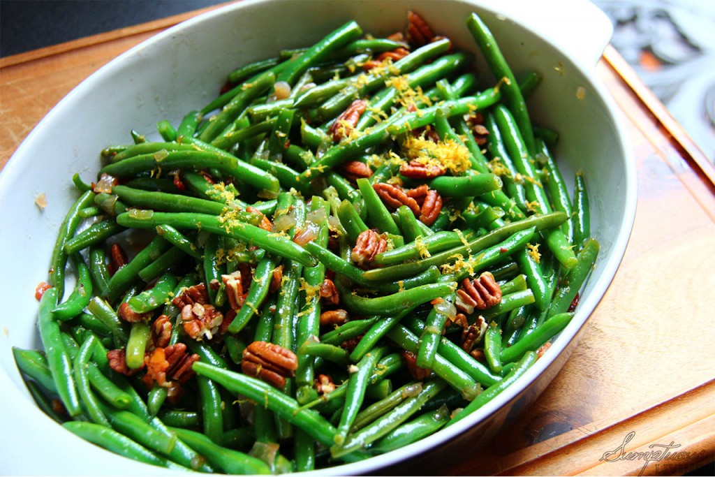 Zesty Maple Green Beans 1