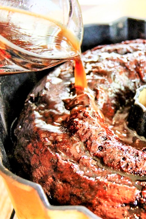 chocolate kahlua cake video 1