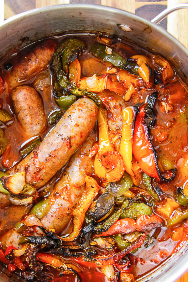sausage and peppers 1