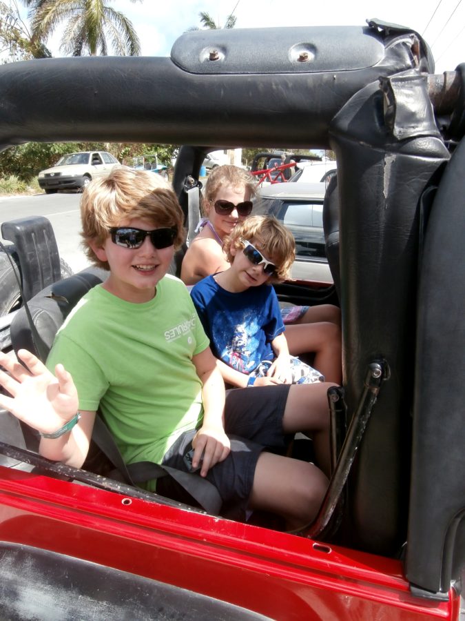 best family caribbean cruise jeep