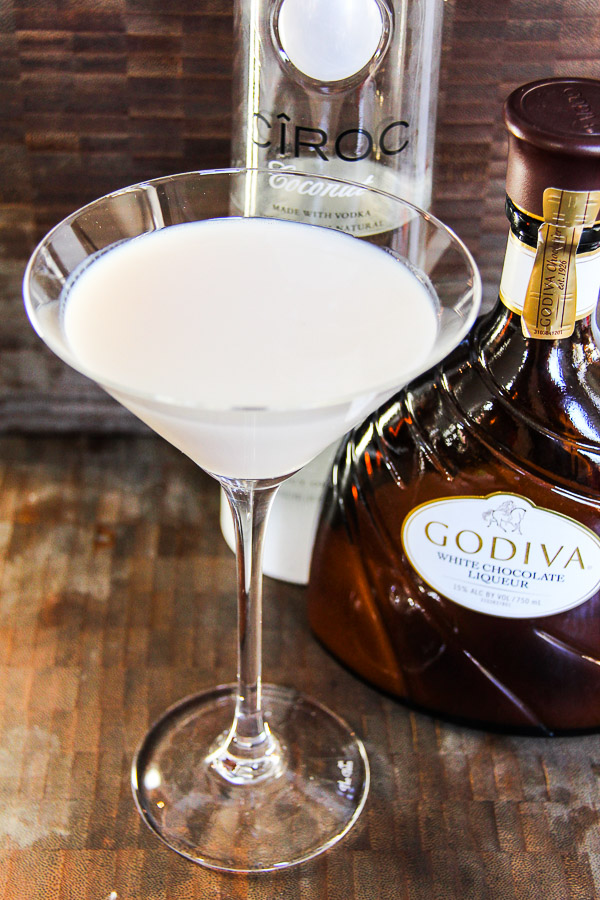 Video Post White Chocolate Martini Recipe  with Coconut 