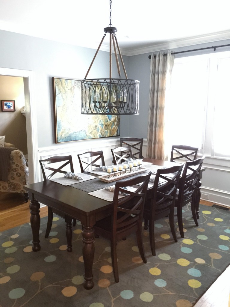 modern craftsman dining room 8