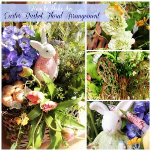 Easter Basket Floral Arrangement