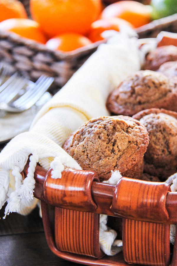 banana chia muffins 8