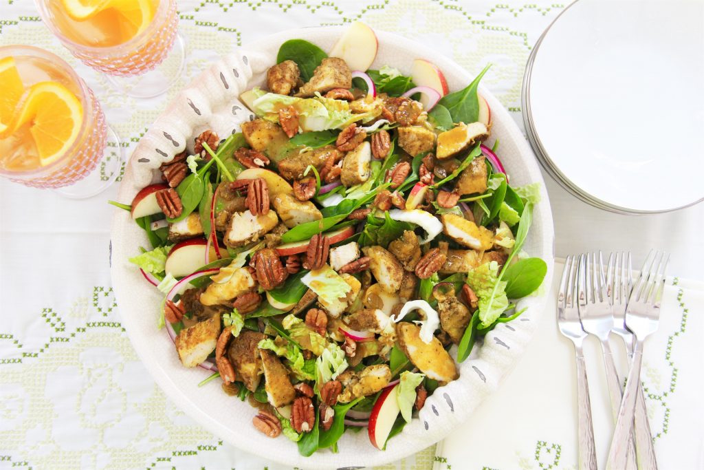 Spinach Chicken Salad