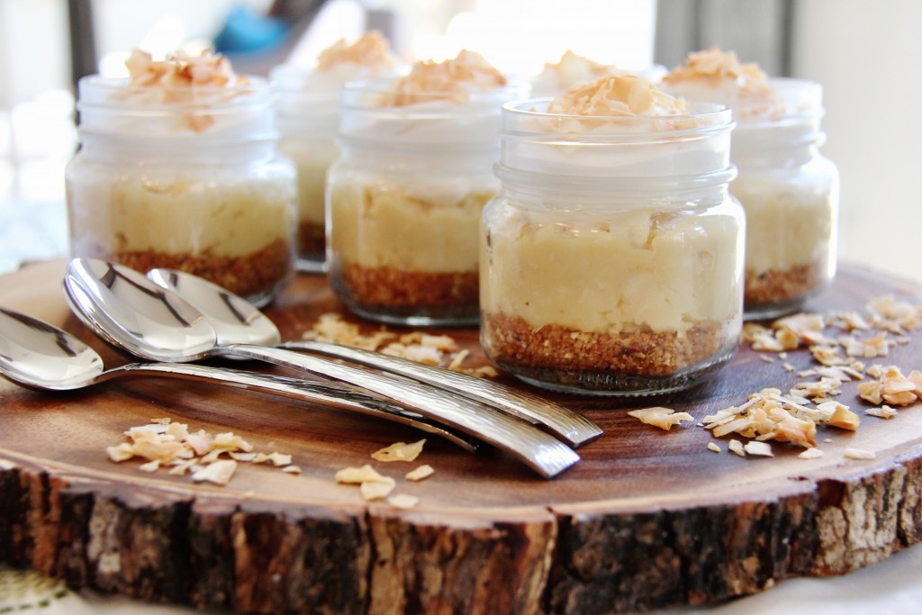 Easter dessert Coconut Cream Pie Jars