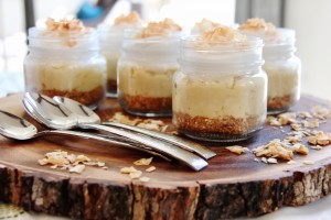 Recipe for Coconut Cream Pie Jars