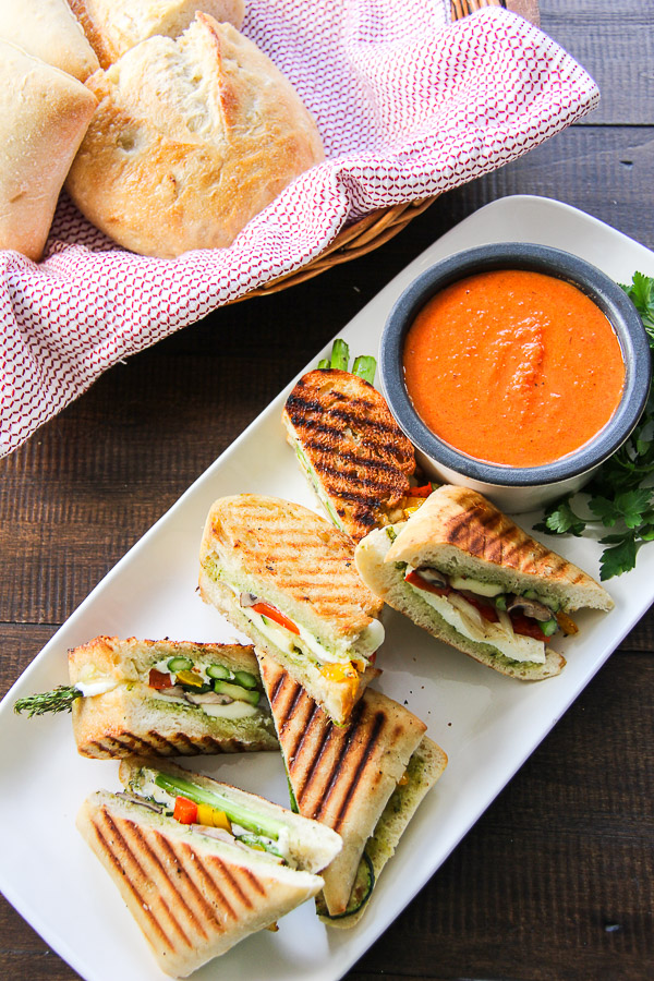tomato soup and grilled cheese