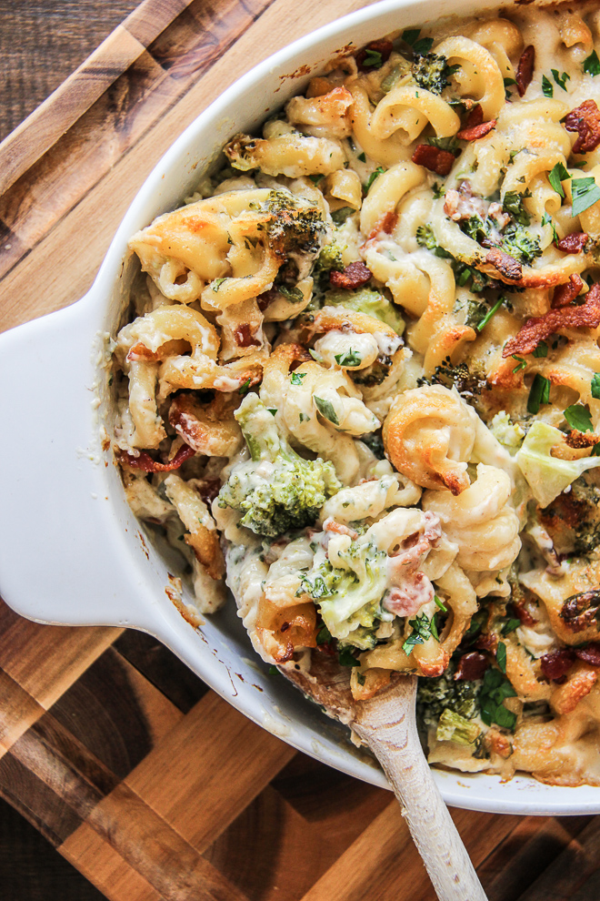 bacon broccoli mac and cheese 3