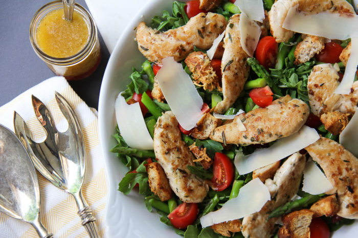 chicken arugula salad 2