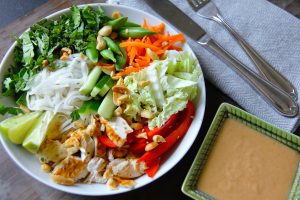 Recipe for Thai Noodle Bowls