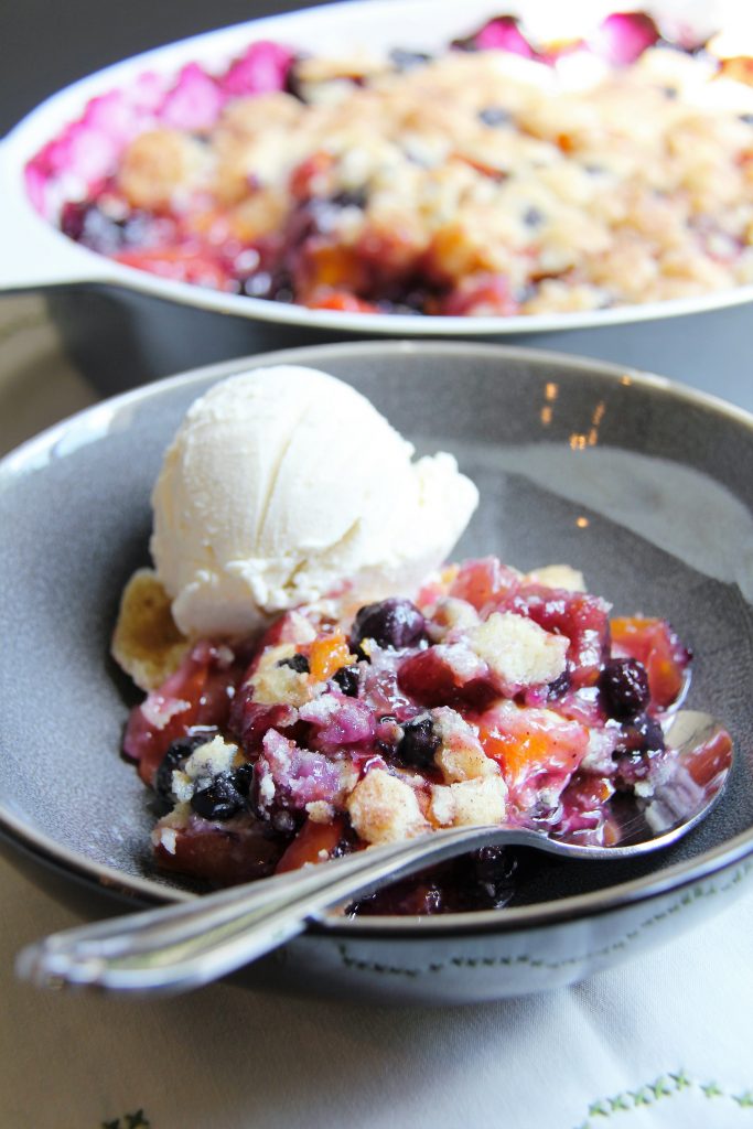 cobbler recipe with blueberry