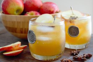 rum shandy with apples