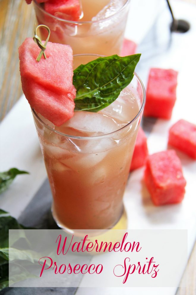 watermelon prosecco cocktail 3