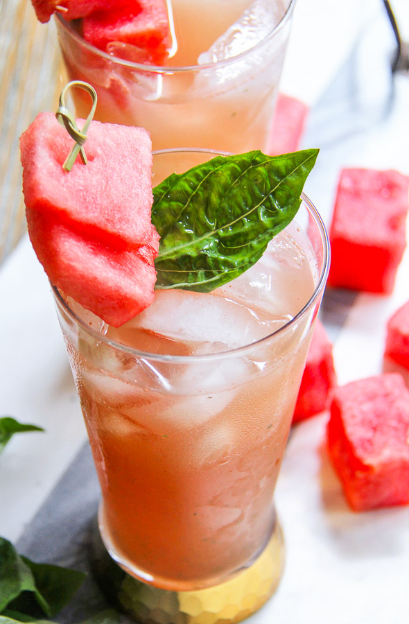 watermelon prosecco cocktail 6