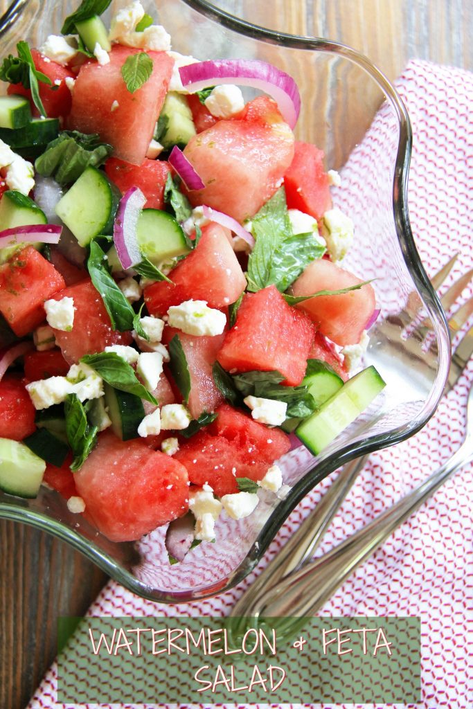 watermelon feta salad 2