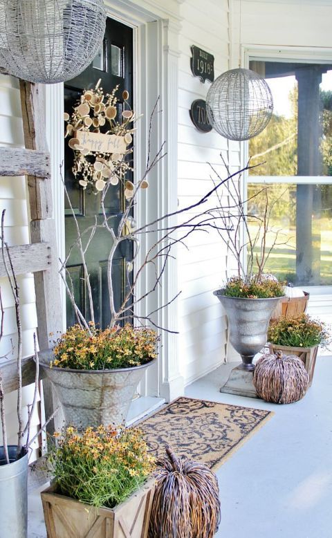 fall decorating ideas front porch 4
