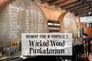 wicked weed brewery tour title pic