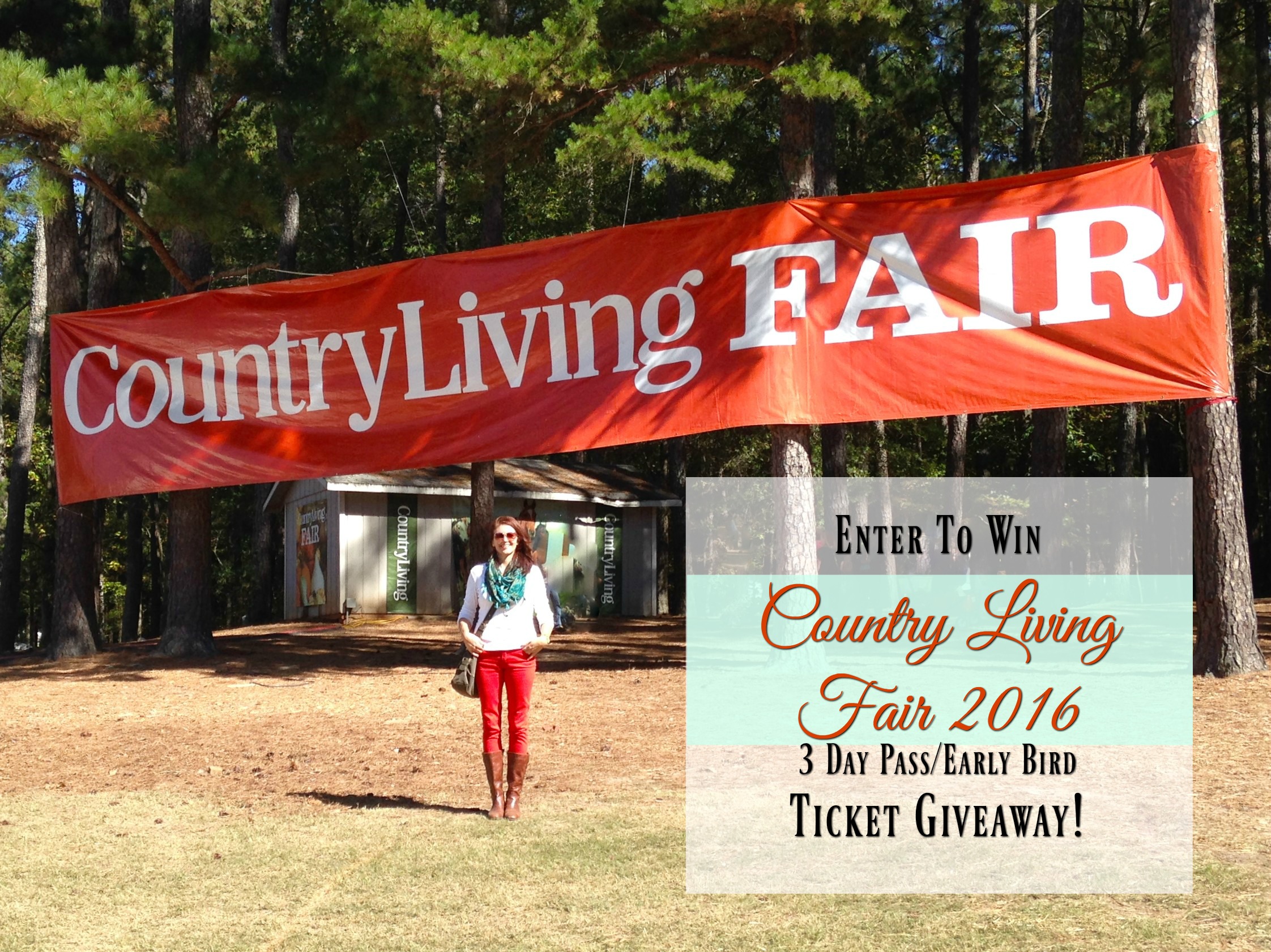 Country Living Fair Ticket Giveaway Come See Mandy On Stage Sumptuous Living