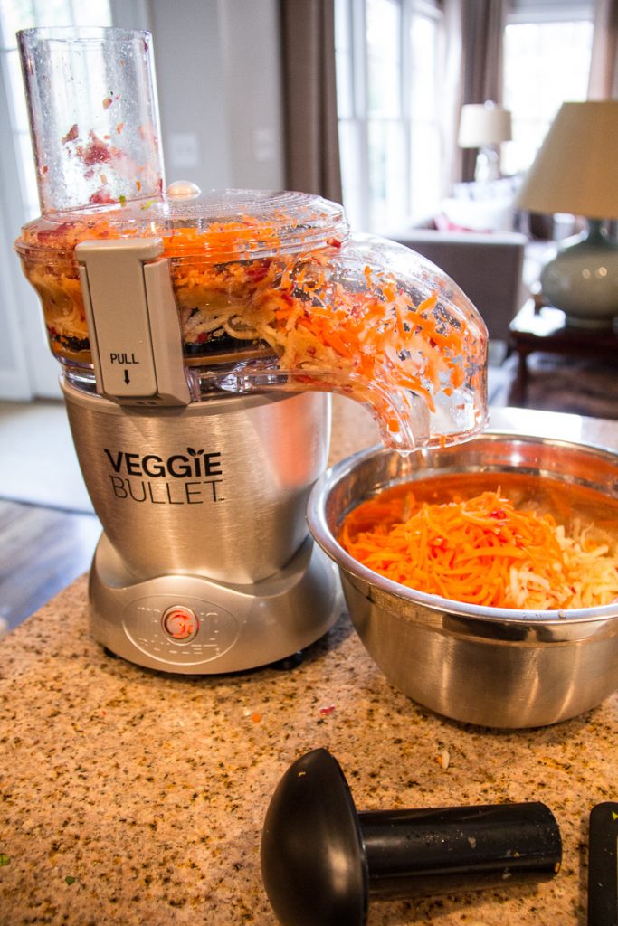 carrot apple muffins prep