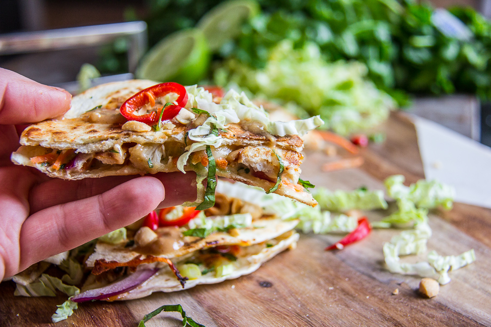 Thai Chicken Quesadillas 20