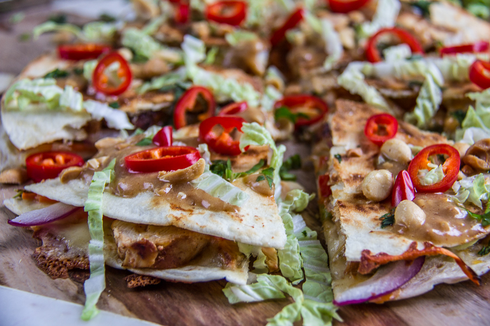 Thai Chicken Quesadillas 32