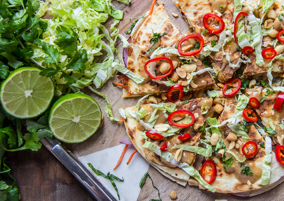 Thai Chicken Quesadillas 9