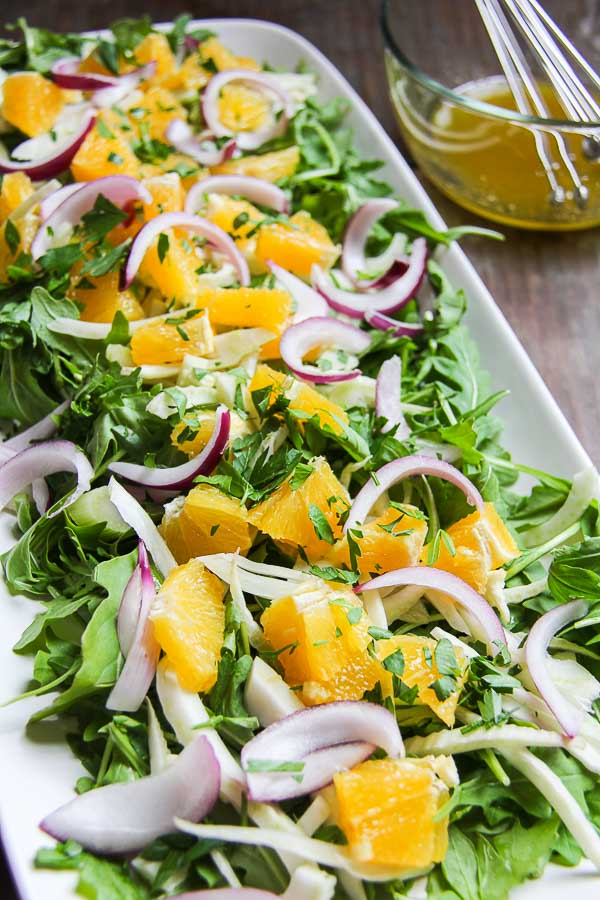 Arugula Fennel Salad With Citrus | Sumptuous Living