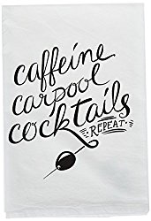caffeine carpool cocktails towel drink shop