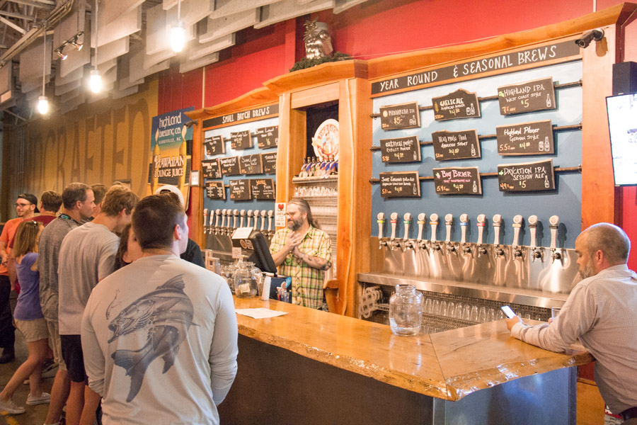 highland best asheville brewery tour 