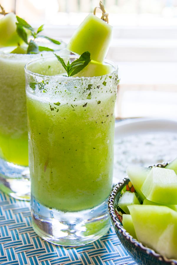 Melon Mint Vodka Cocktail-12