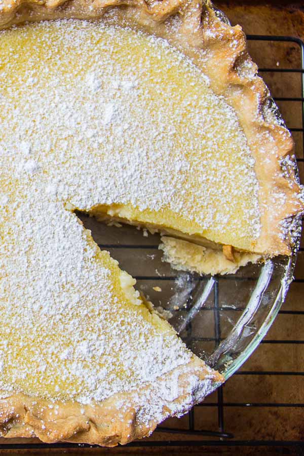 Homemade Buttermilk Pie With Our Easy Flaky Crust