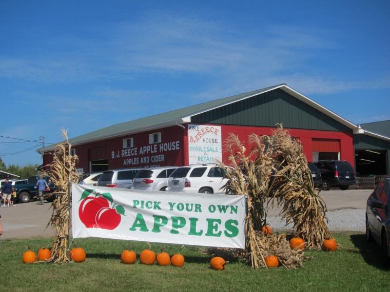 Fall day trips apple house