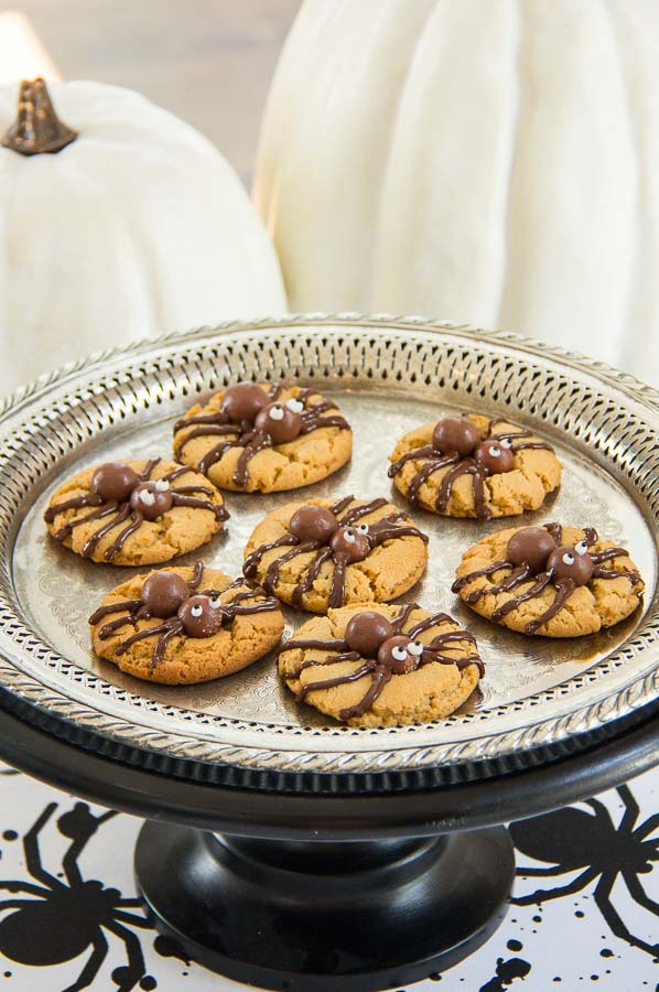 Halloween Spider Cookies-31