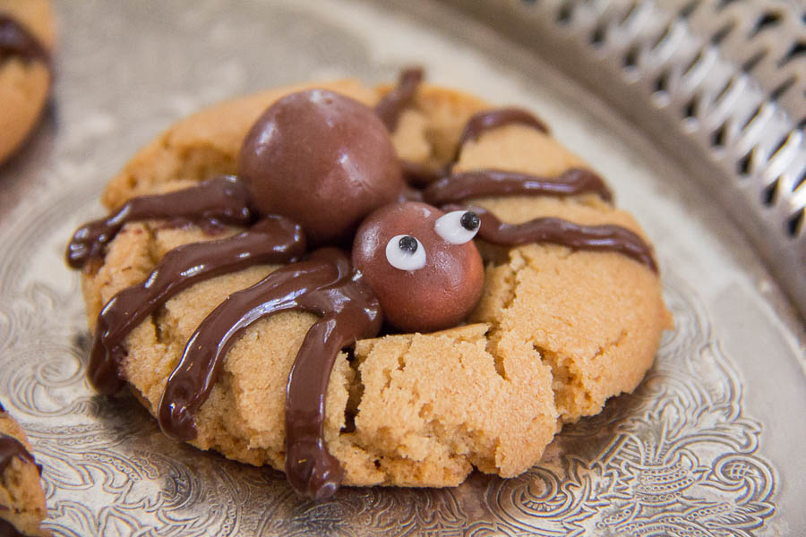 Halloween Spider Cookies-39