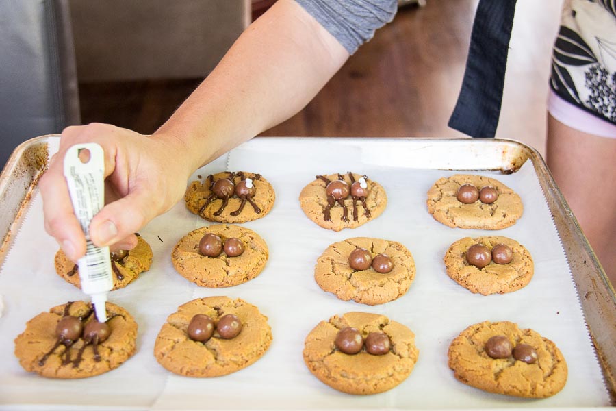 Halloween Spider Cookies-8