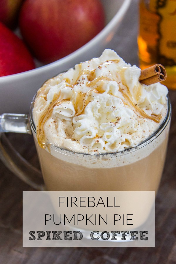 Fireball Pumpkin Pie Spiked Coffee